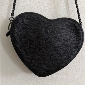 Ted Baker Black Heart Crossbody Bag